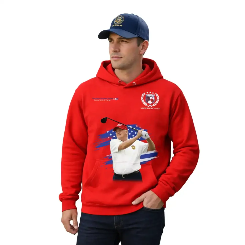 Trump Comeback Collection hoodie red