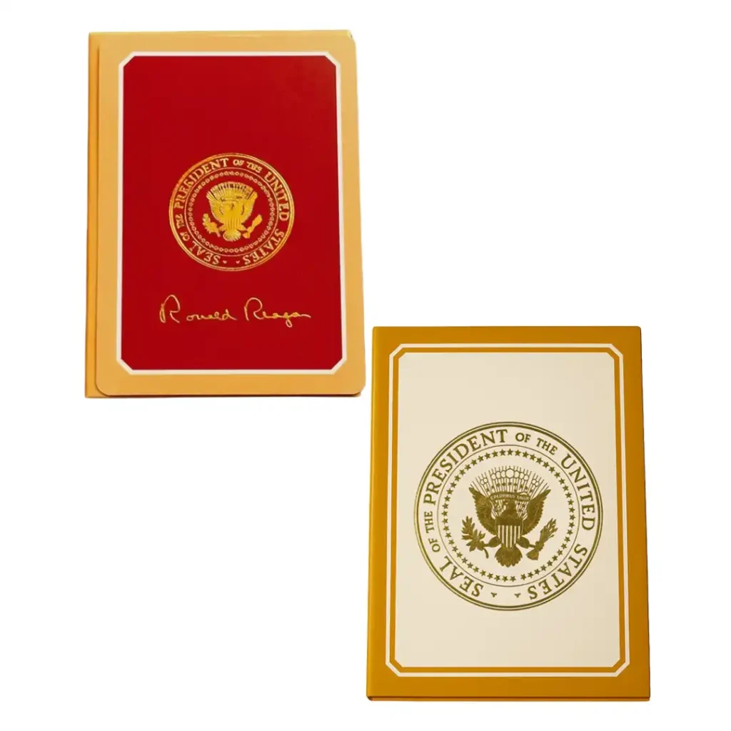 Ronald Reagan Signatures Cards