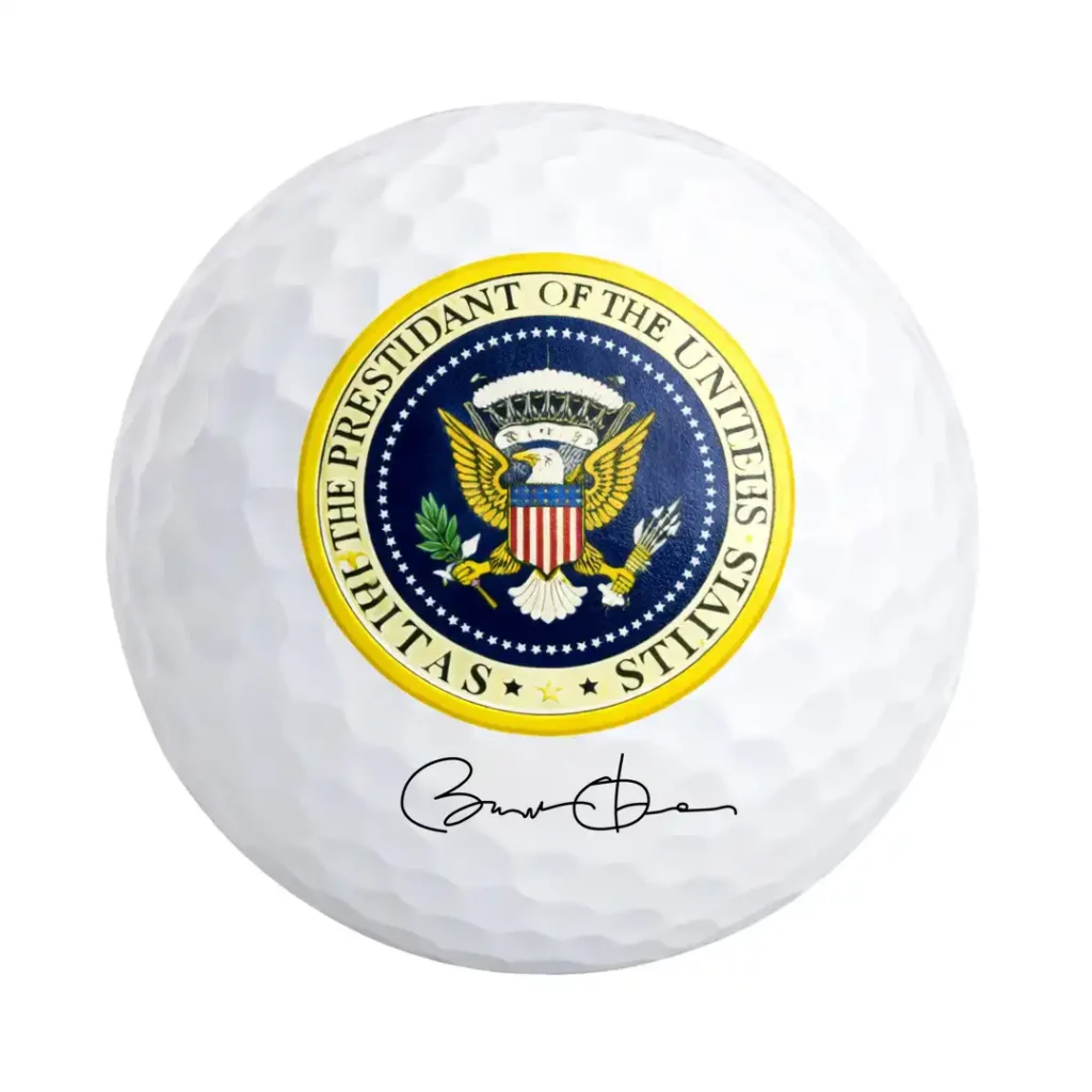 Barack Obama Golf Balls