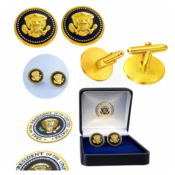 Donald Trump Presidential Cufflinks