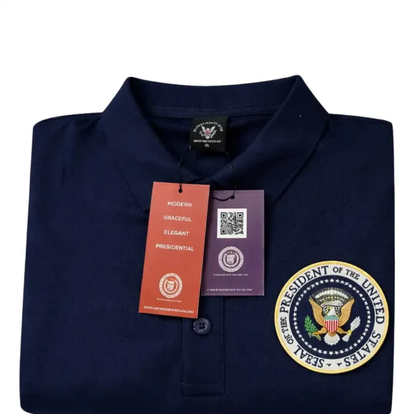 Presidential Polo Shirt Navy Blue