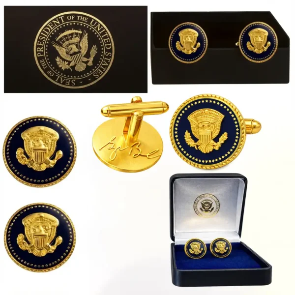 Presidential George W Bush Cufflinks
