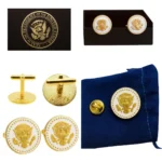 Joe Biden Presidential gold cufflinks