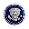 Donald Trump Presidential Silver Cufflinks
