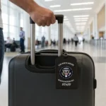 Luggage Tag Black