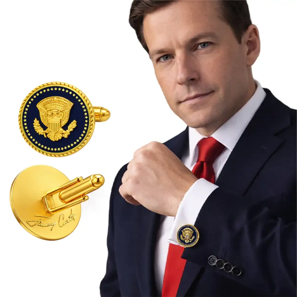 Presidential Jimmy Carter Cufflinks