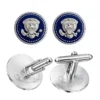 Barack Obama Silver Cufflinks