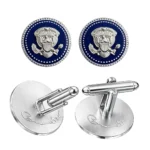 Barack Obama Silver Cufflinks