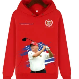 Trump Comeback Collection hoodie red