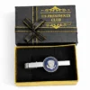 Presidential Tie Clip Silver