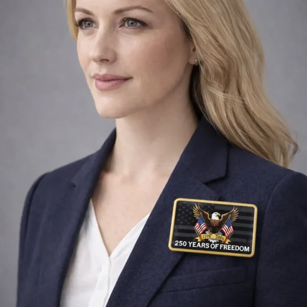 250 Years of Freedom ,250th Anniversary of US Independence lapel pin