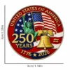 250th Anniversary Independence Day Brooch