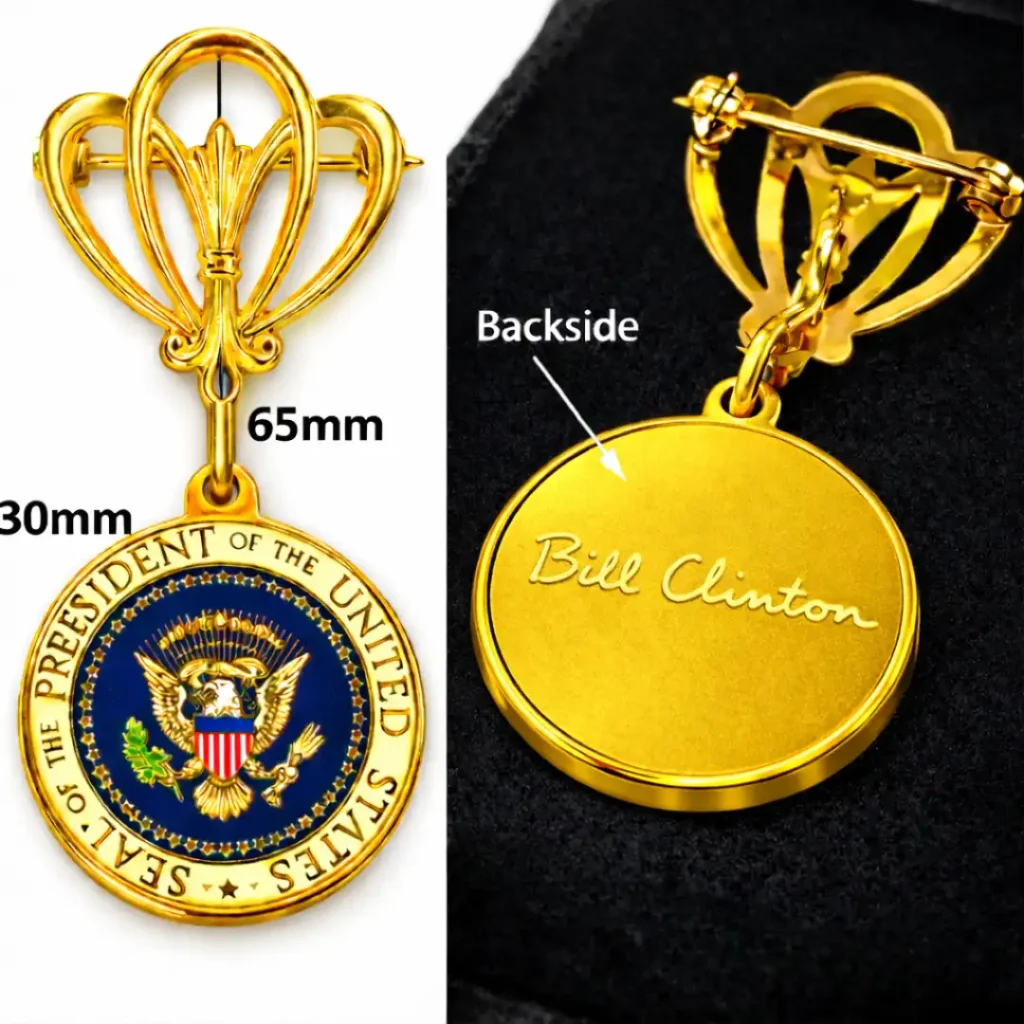 Bill Clinton collectible pin