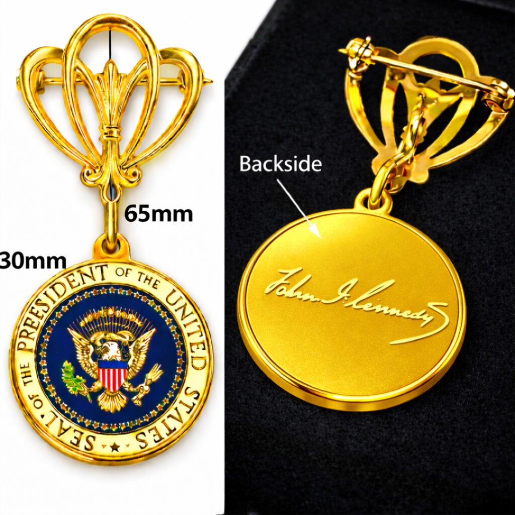 JFK collectible pin