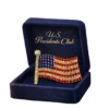 American Flag Brooch Pin