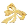 White House Luxury American Flag Bow Brooch Pin