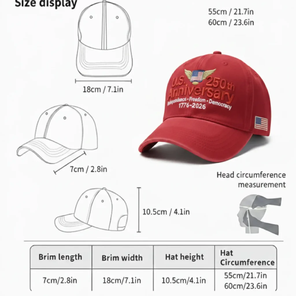 250th Anniversary Baseball Cap