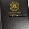 White House Folder and Donald Trump Signature Presidential Pen Set